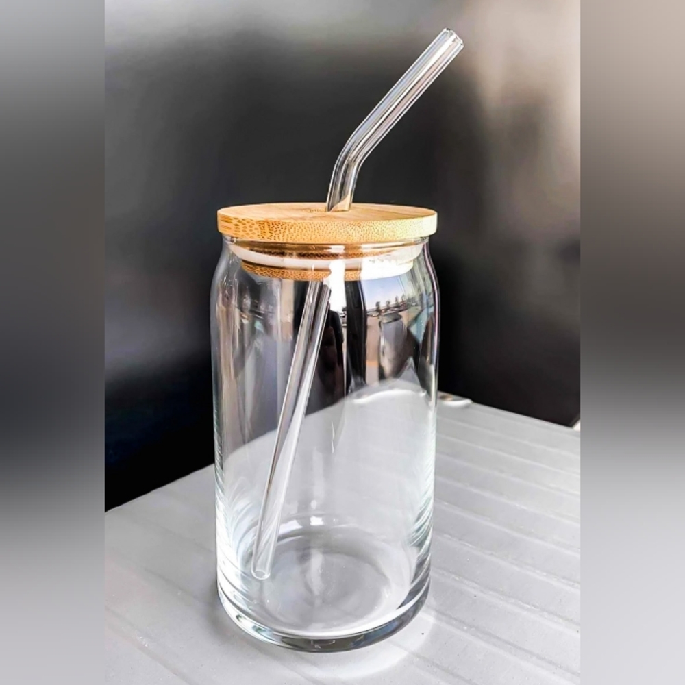 Custom 16oz Glass Tumbler